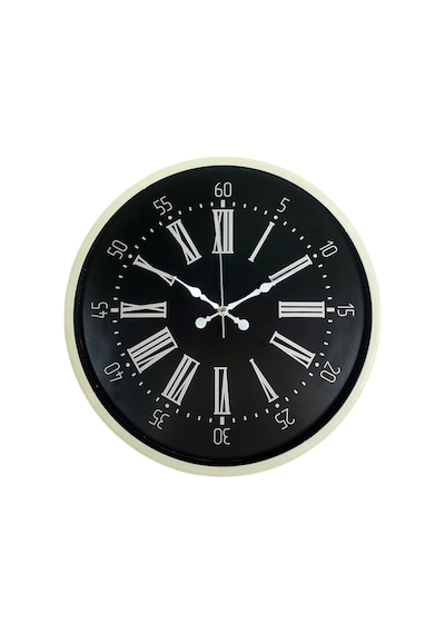 Zentime 36 Cm Krem Dekoratif Duvar Saati çok Renkli