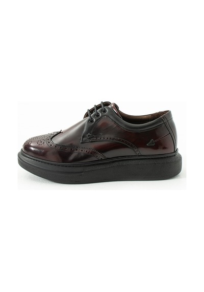 Güvener Şık Spor Oxford Bordo Bordo