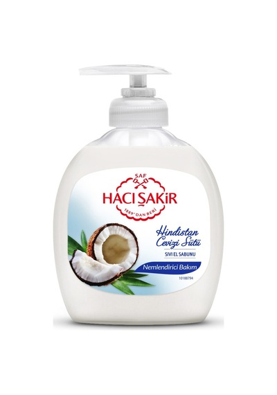 Hacı Şakir Sıvı Sabun Hindistan Cevizi 500 Ml - 7 Adet Tarı Diğer