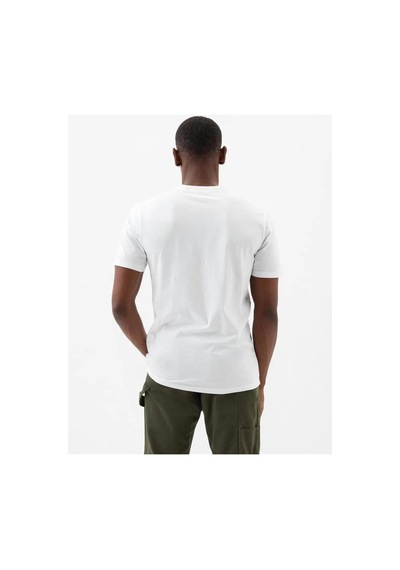 Gap V-everyday Soft Basıc Logo T Tişört Beyaz
