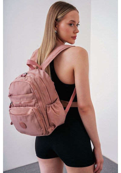 Beverly Hills Polo Club 24S.Kgs.Art.0017 Kadın Sırt Çantası Pembe