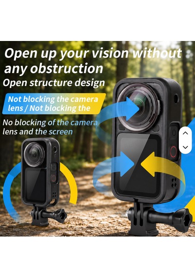 X6 Frame Case Koruma Kasası Siyah