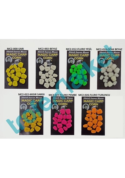 Magic Carp Mc2 Serisi 9Mm-13Mm Yüzen Silikon Mısır Sazan Yemi