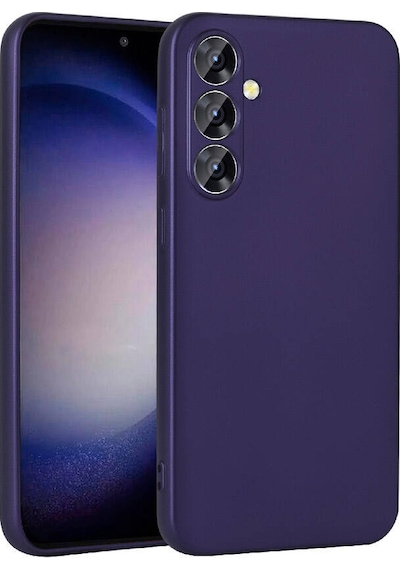 Galaxy Uyumlu S24 Kılıf Kamera Çıkıntılı Soft Silikon Lacivert