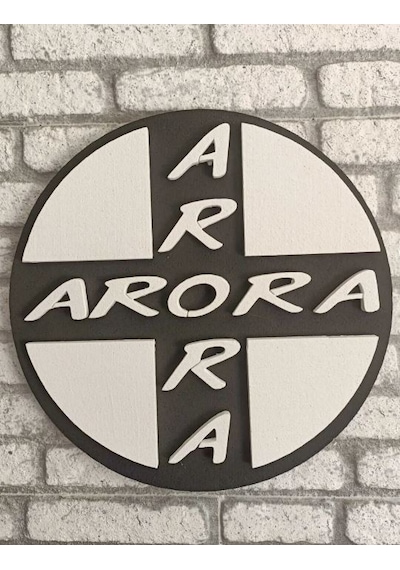 Arora Logo 50x50 Arora Motor Logosu 3d Arora Logo Strafor Logo 50 x 50