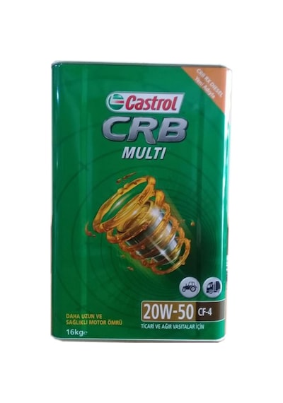 Castrol CRB Multi 20W-50 CF-4 Motor Yağı 16 KG
