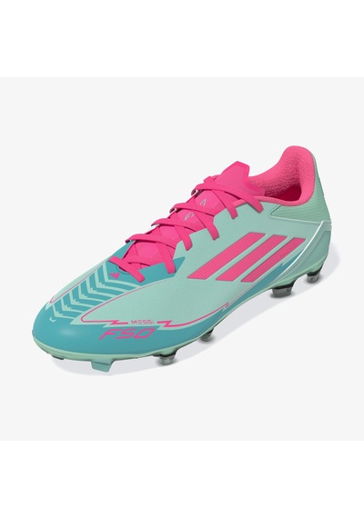 Adidas F50 League Messi Erkek Mavi Çim Saha Kramponu Ih0928 Mavi