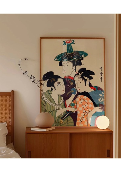 Çerçevesiz Poster Japon Kültürünün İzleri