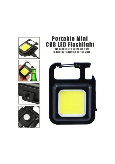 Anahtarlıklı Fener Fener Cob Led Bx40