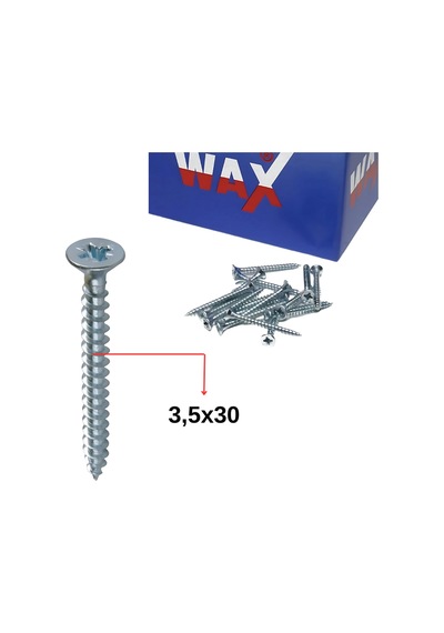 Wax 3,5 X 30 Sunta Vidası 1000 Ad.