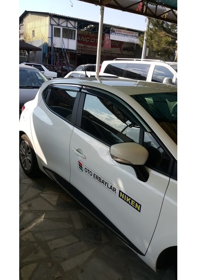 Clio 4 2017 2018 2019 2020 Model Kromlıu Cam Rüzgarlığı Niken