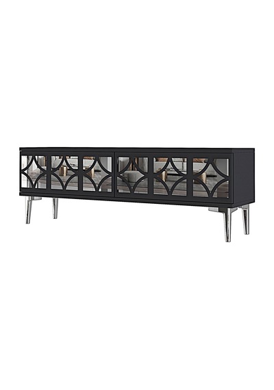 Tsa1236as - Öztv120 Tv Stand, Tv Sehpası Antrasit - Sılver 120cm