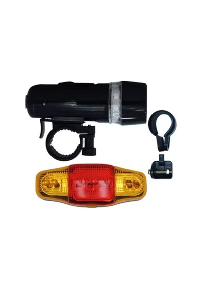 Bisiklet Emniyet Işığı Seti Güçlü Led Ön Far Arka Stop Lambası Renk Renk