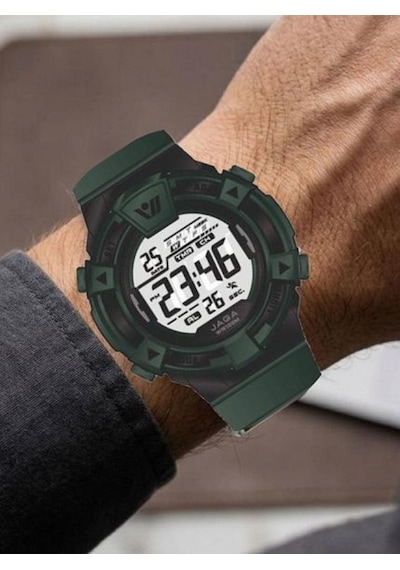 Jaga Jl M1267-ofaf 640051 100 M Kronometreli Alarmlı Işıklı Genç Kol Saati Çok Renkli