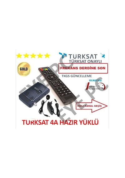 Merkezi Sistemlere Uyumlu Mini Hd Göz Böcek Uydu Alıcısı