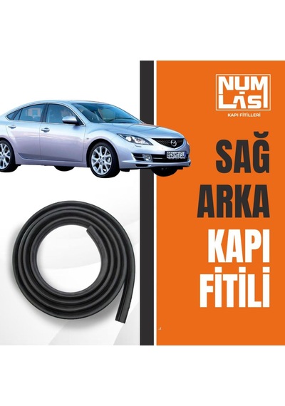 Mazda 6 2008-2012 Sağ Arka Kapı Fitili-a Kalite-numlas-nm4019