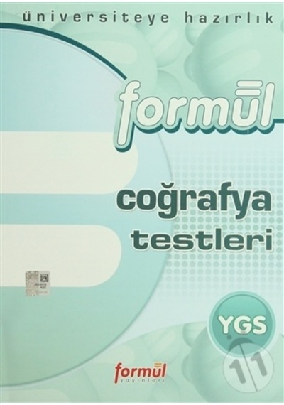 Formül YGS Coğrafya Yaprak Testleri . ISBN 8698686851072