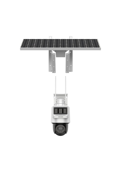 Hıkvısıon Ds-2de2c400ıwg-k/4g/c09s20 4 Mp 2.8mm Lens 30 Metre Gece Görüşü Pır+radar Pan/tılt Ip66 4g Solar Kamera Dlra