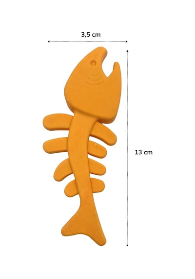 Ankaverse Renkli Balık İskeleti Kedi Oyuncağı
