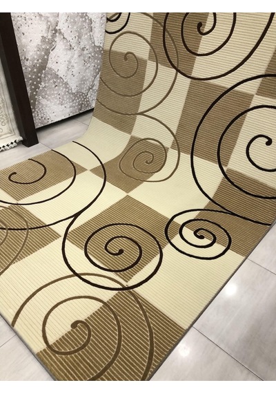 Saray Halı Vizyon 10325 A 200X300 Kahve Krem 6 M2 Halı !