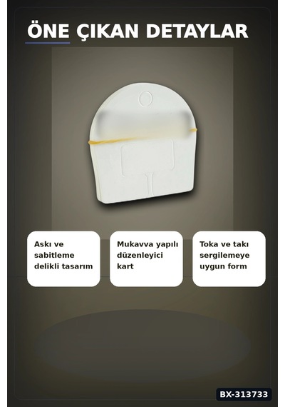 Bay 6 Cm Yuvarlak Mukavva Toka Kartı 200 Adet Bağ - Takı & Makyaj Düzenleyici Bx-313733 Najmaddin Diğer