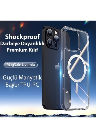 Dux Ducis Clin Mag Series İphone 15 Pro Magsafe Uyumlu Manyetik Silikon Kılıf- 5775 Mh-hs9340-7437