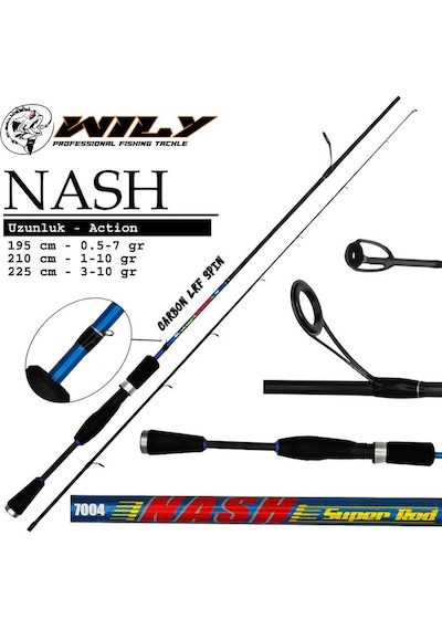 Wily Nash 210 Cm Lrf Kamışı 1-10 Gr-1612