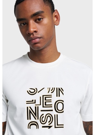 Lescon Erkek Kısa Kol T-shirt 26y-1145 Beyaz