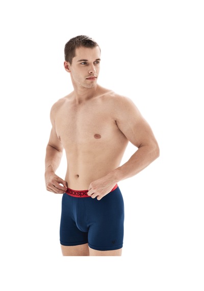 Blackspade Erkek Boxer 3'lü Paket Modern Basics 9471 Lacivert