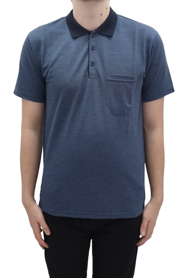 Santa Dmctekstil Erkek Aresta-001 Desenli Klasik Kesim Rahat Kalıp Tek Cepli Polo Yaka T-shirt Lacivert Santa Dmctekstil Erkek Aresta-001 Desenli Klasik Kesim Rahat Kalıp Tek Cepli Polo Yaka T-shirt Lacivert