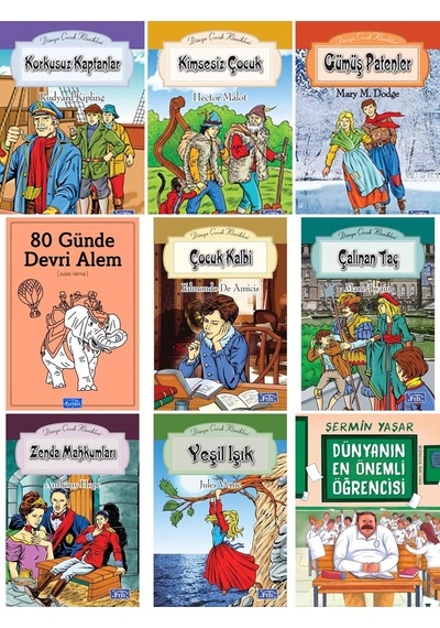 Dünyanın En Önemli Öğrencisi Ve 9 Kitap Okuma Seti Ortaokul Düzeyi
