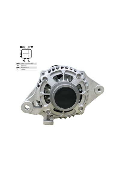 12v Alternatör Dinamo 100 A Soketli 4 Fişli Rlo-dfm-ıg-l Toyota Aurıs/avensıs/corolla/rav4 Iıı
