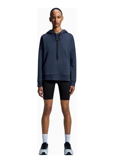 On Relaxed Hoodie Lumos Kadın Kapüşonlu Sweatshirt Lacivert