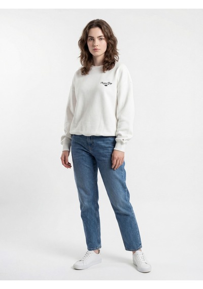 LOFT Oversize Fit Kadın Sweatshirt Lf2043690 Q1.v1 Beyaz