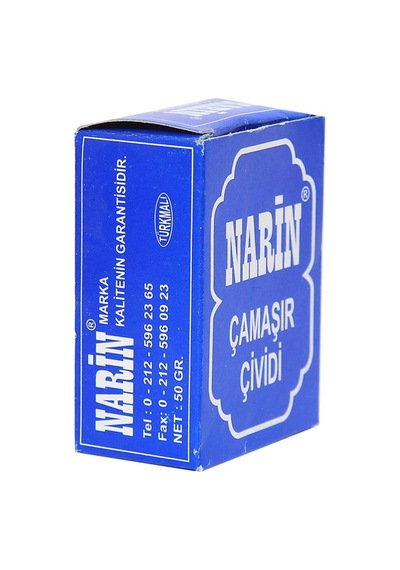Narin Çamaşır Çividi 50 Gr Mini Paket Çamaşır Beyazlatıcı Çivit Çok Renkli