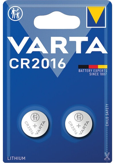 Varta Cr 2016 2 Li Lityum Düğme Pil