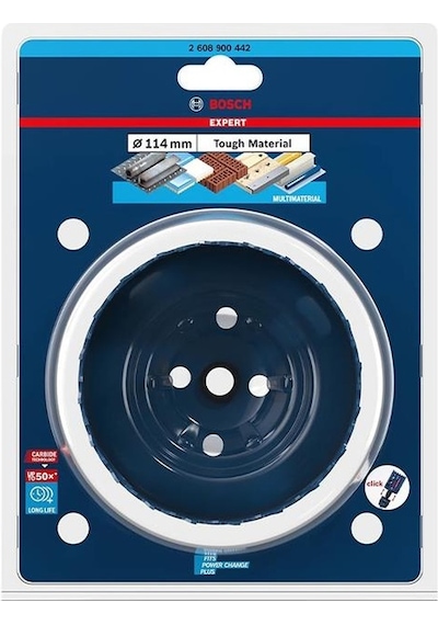 Bosch 114 Mm Expert Sert Malzemeler İçin Panç 2608900442