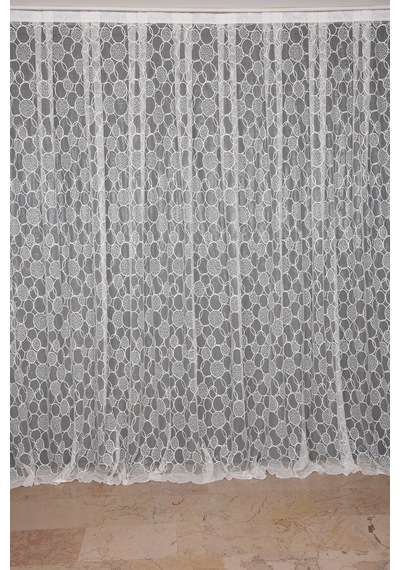 Olimpiyat Krem Dikilmiş Pileli Fon Perde 300x260 Cm