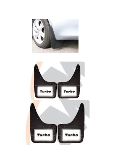 Turbo 4' Lü Düz Grup Paçalık Çamurluk Tozluk