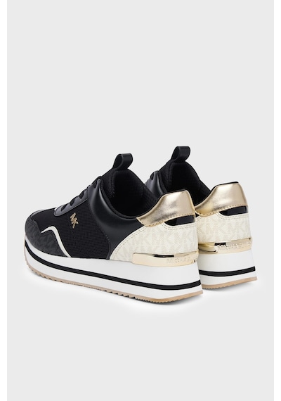Michael Kors Logolu Sneaker Ayakkabı 43t6rnfs1d001 Bayan Ayakkabı 43t6rnfs1d 001 Siyah