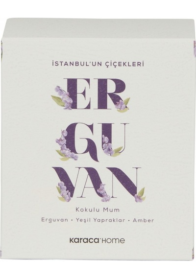 Karaca Home İstanbulun Çiçekleri Serisi Kokulu Mum Erguvan 153.09.01.5939
