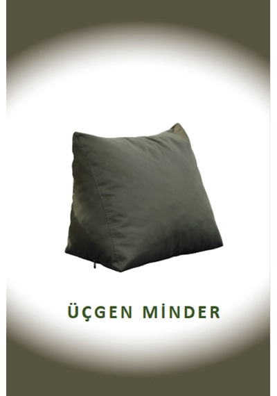 Dekosoy Üçgen Minder Yeşil