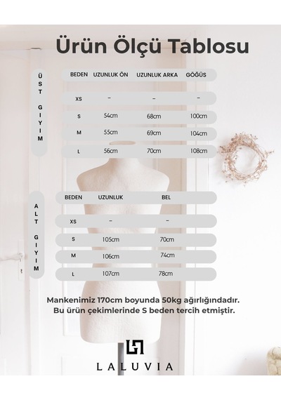 Laluvia Vizon Bel Detaylı Pantolon Gömlek Takım - 2y8862