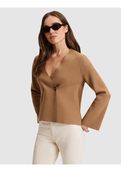Pierre Cardin Camel Regular Fit Triko Hırka 50331256 Vr015