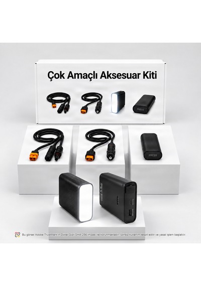 Initial Entropy Energy P3200 Taşınabilir Güç Kaynağı  Çok Amaçlı Aksesuar Kiti