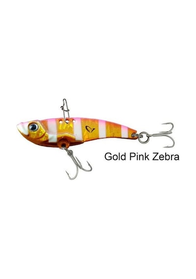 Savage Gear 3d Vıb Blade 3,5 Cm 4gr Sahte Balık Gold Pink Zebra