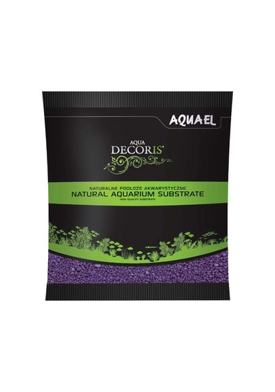 Aquael Gravel Decoris 2-4 Mm Mor Kum 1 Kg
