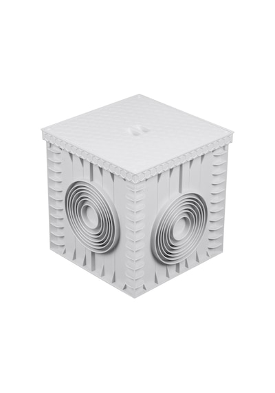 30x30 Plastik Yeraltı Buat Ve Rögar Kapağı+kutusu (menhol)