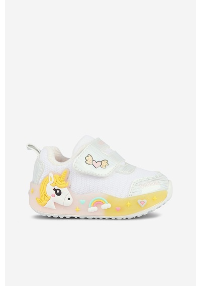 Vicco Meli Ortopedik Taban Işıklı Çocuk Sneaker / Beyaz