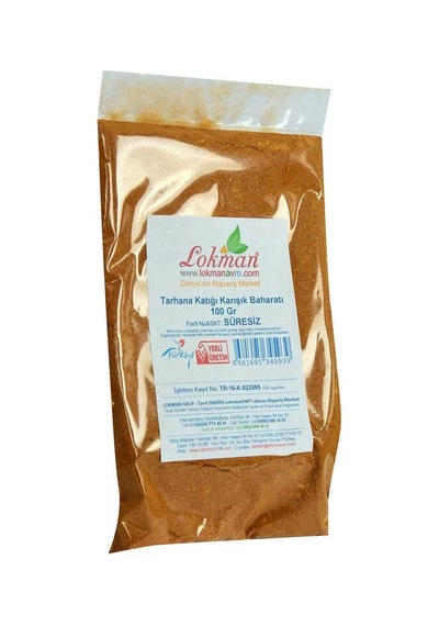 Tarhana Katığı Karışık Baharatı 100 Gr Paket